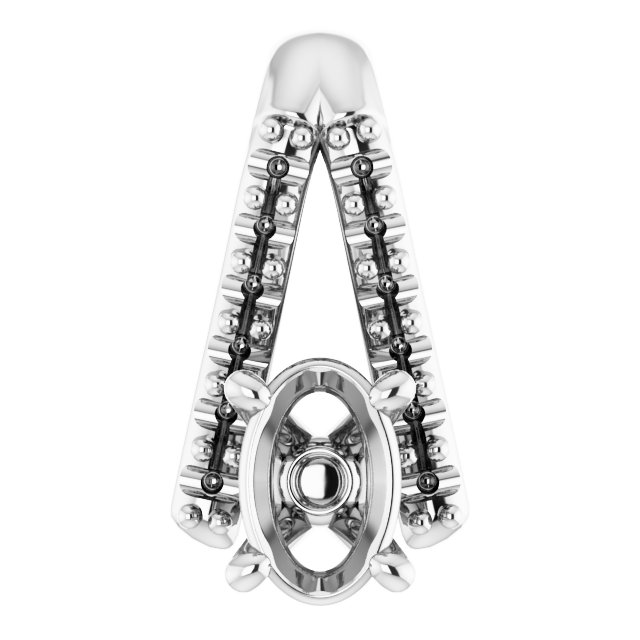 14k White Gold