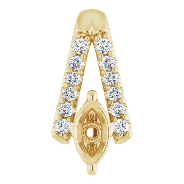 14k Yellow Gold