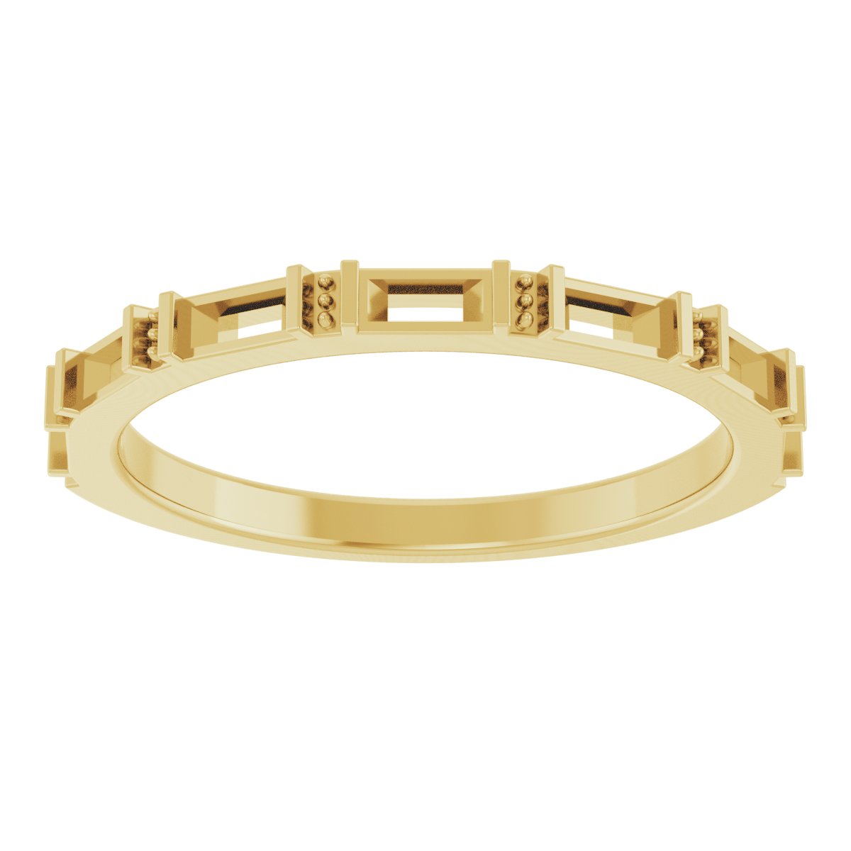 14K Yellow 3/8 CTW Lab-Grown Diamond Anniversary Band