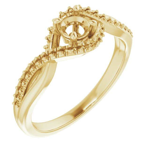 14k Yellow Gold