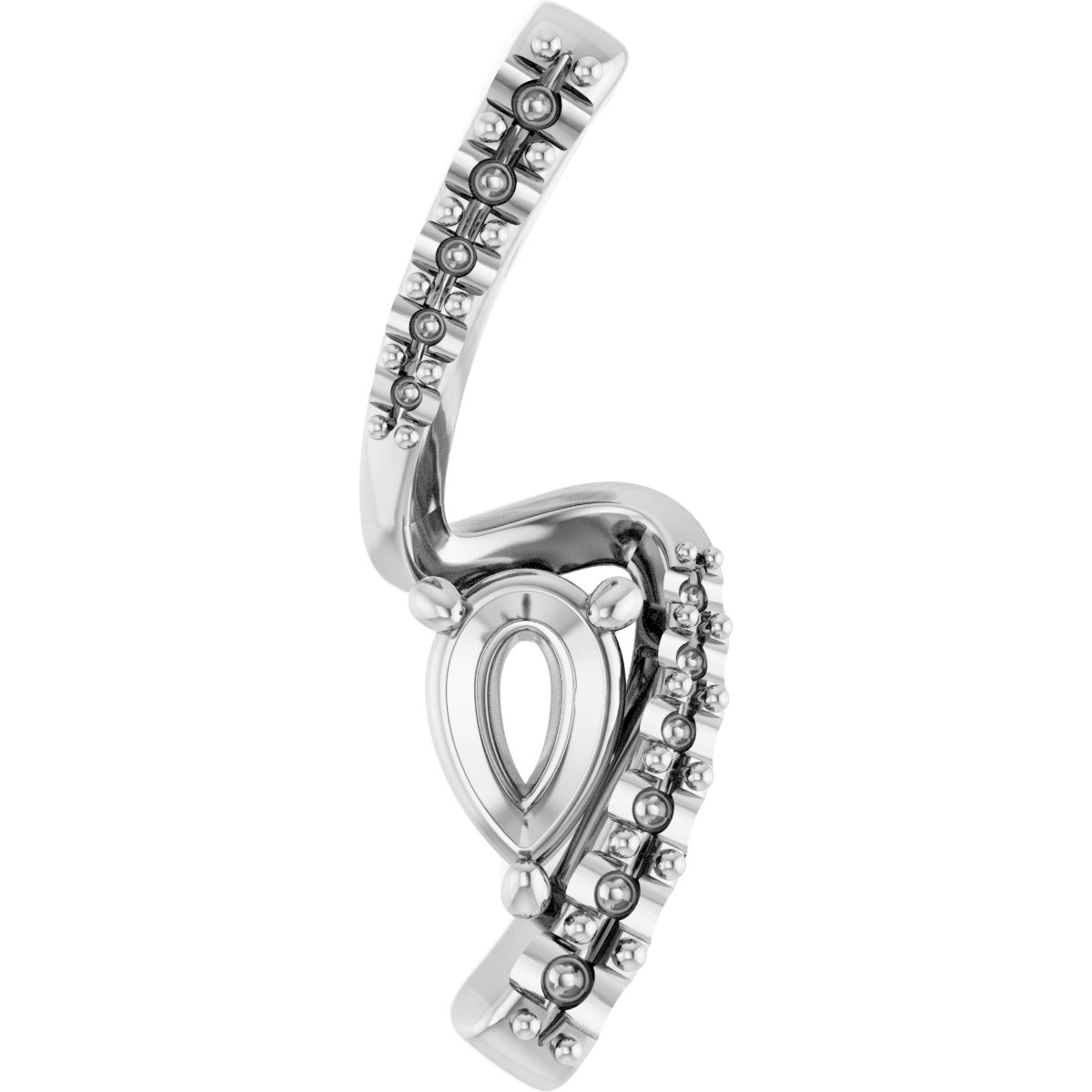 Accented Freeform Pendant
