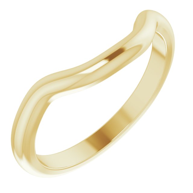 14K Yellow Gold Matching Band