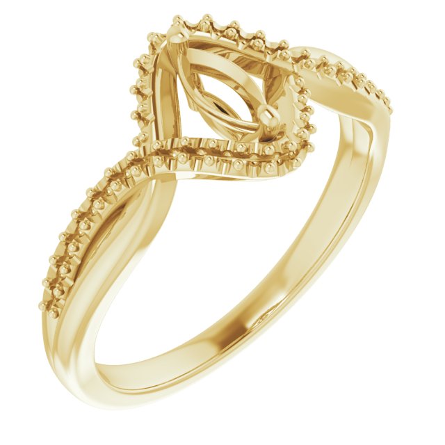14k Yellow Gold