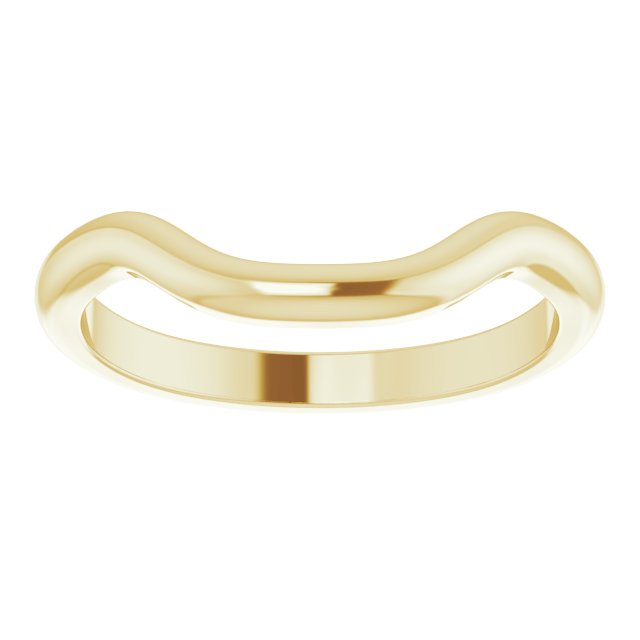 14K Yellow Gold Matching Band