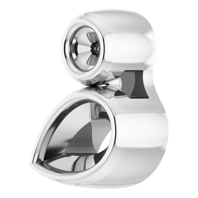 Alternative view of Bezel-Set Necklace or Slide Pendant