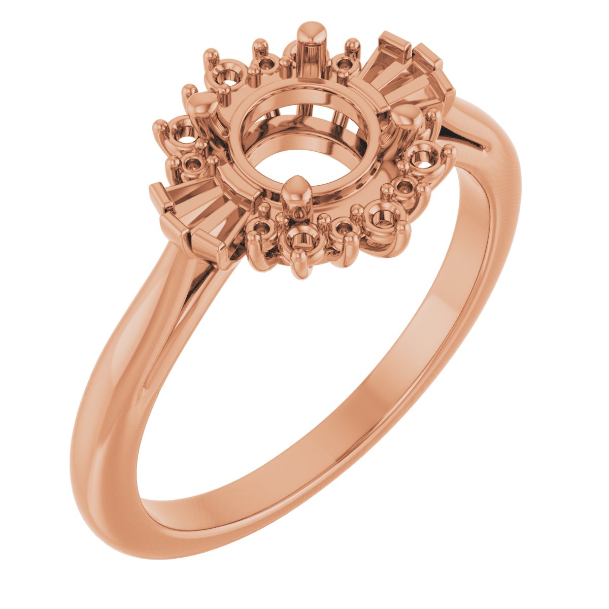 Halo-Style Engagement Ring or Band