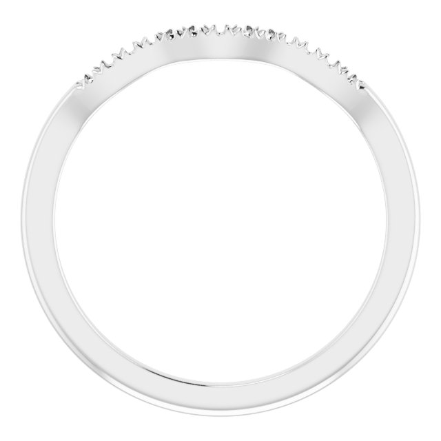 Band Mounting for 8 mm Cushion Ring view 2