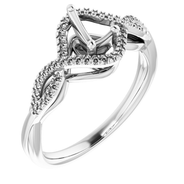 14k White Gold