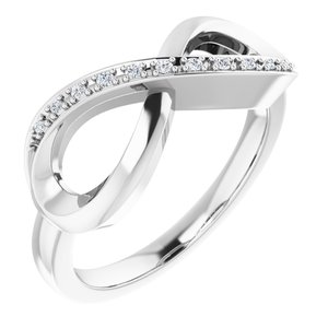 Diamond Fashion | Infinity-Inspired Ring