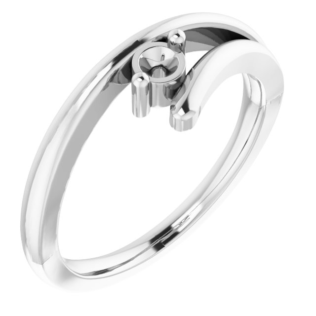 Sterling Silver Imitation White Cubic Zirconia Ring