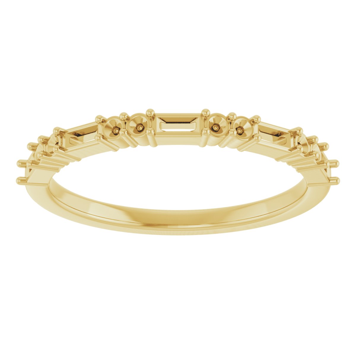 14K Yellow 1/4 CTW Diamond Anniversary Band