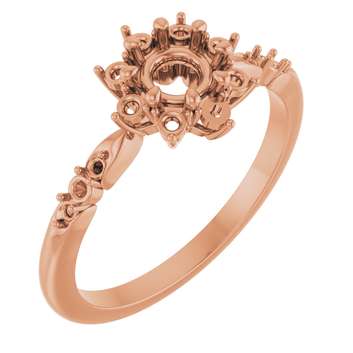 Halo-Style Engagement Ring or Band