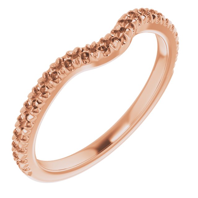 Accented Celtic-Inspired Engagement Ring or Band