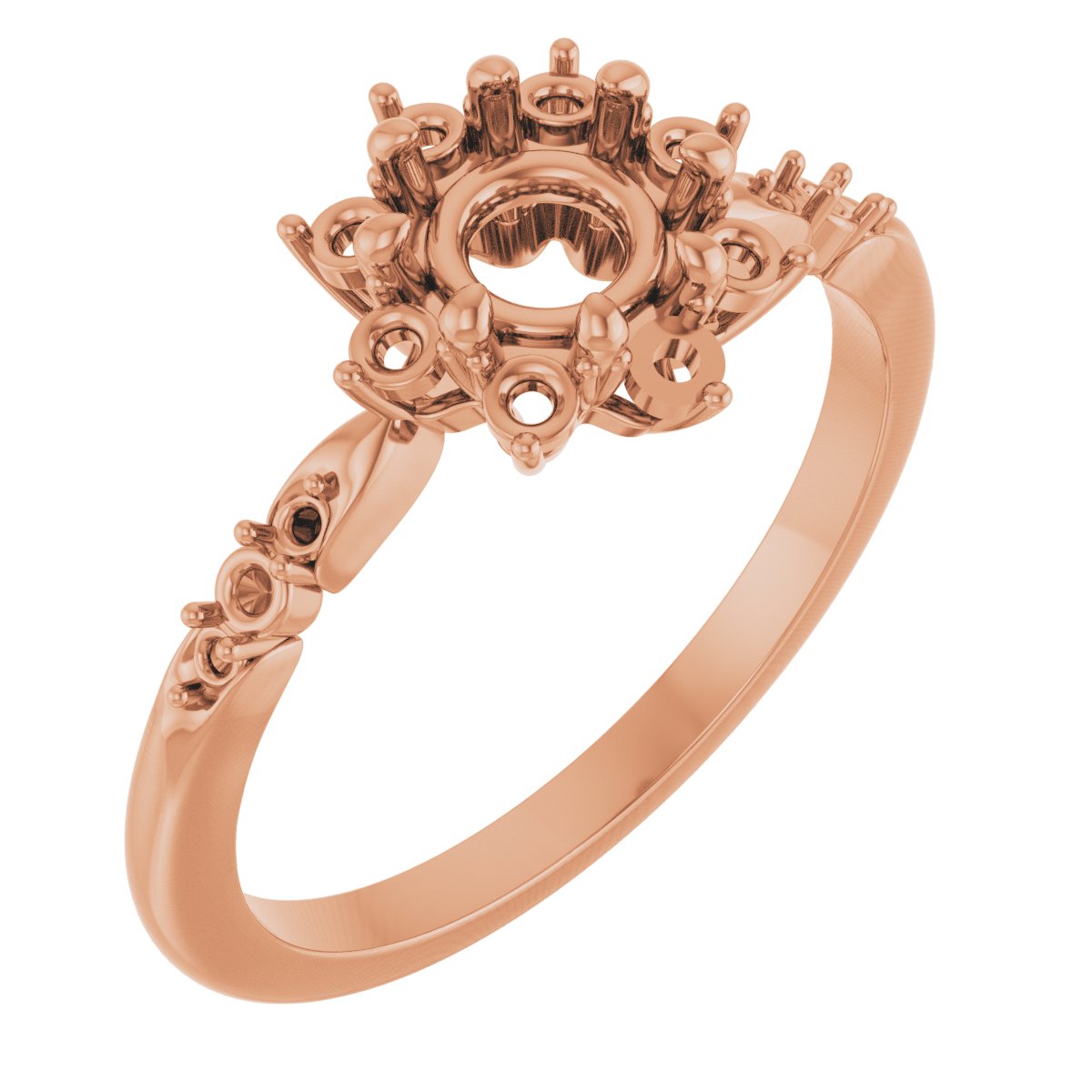 Halo-Style Engagement Ring or Band