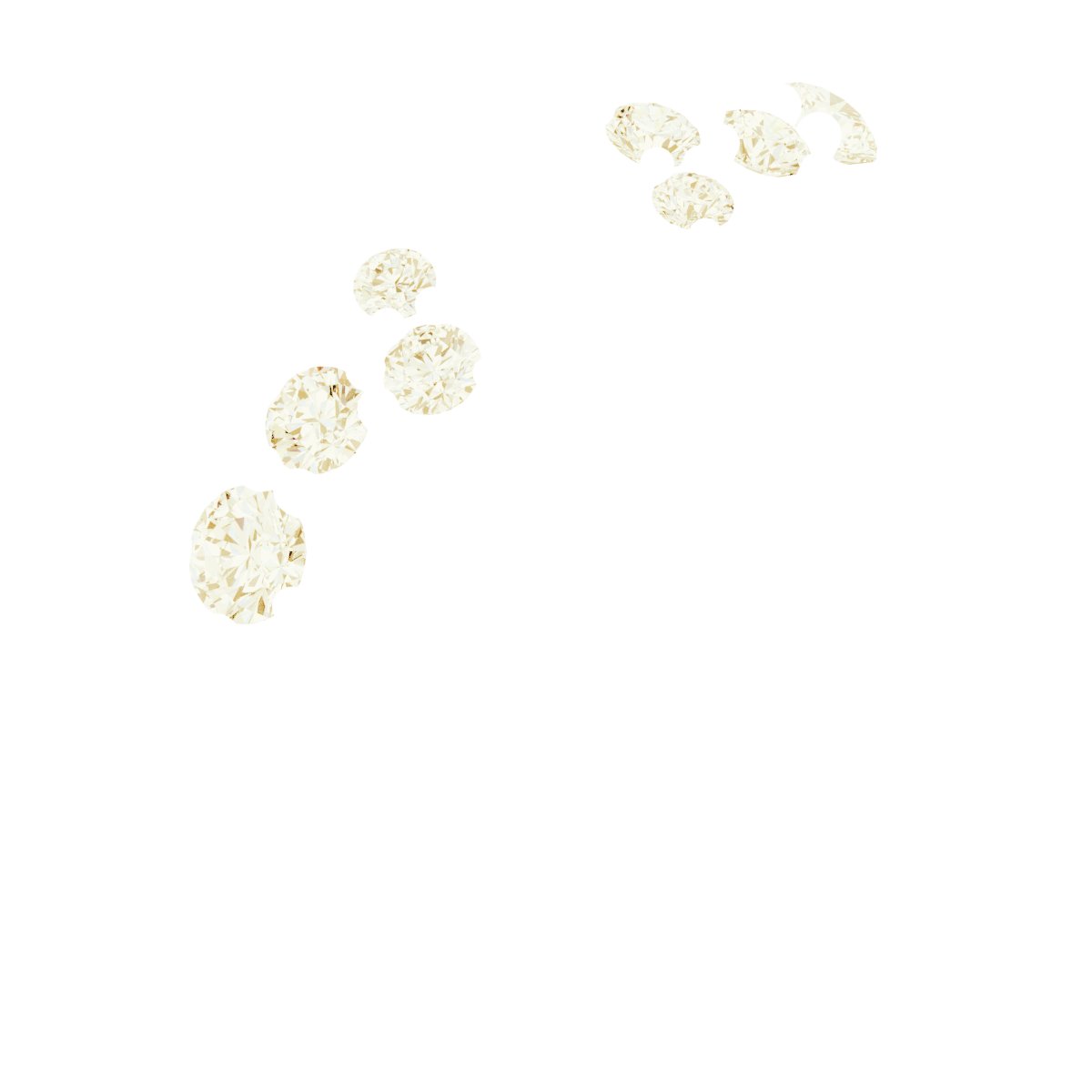 14K Yellow 1/4 CTW Natural Diamond Peg Shank | Stuller