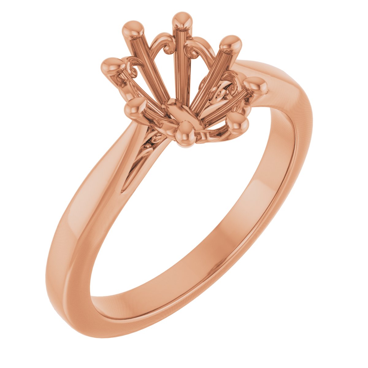 Solitaire Engagement Ring or Band