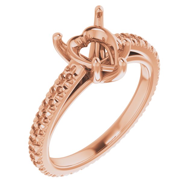 Accented Eternity-Style Engagement Ring