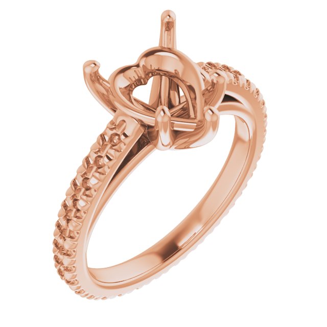 Accented Eternity-Style Engagement Ring