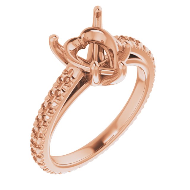Accented Eternity-Style Engagement Ring