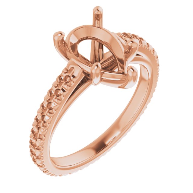 Accented Eternity-Style Engagement Ring