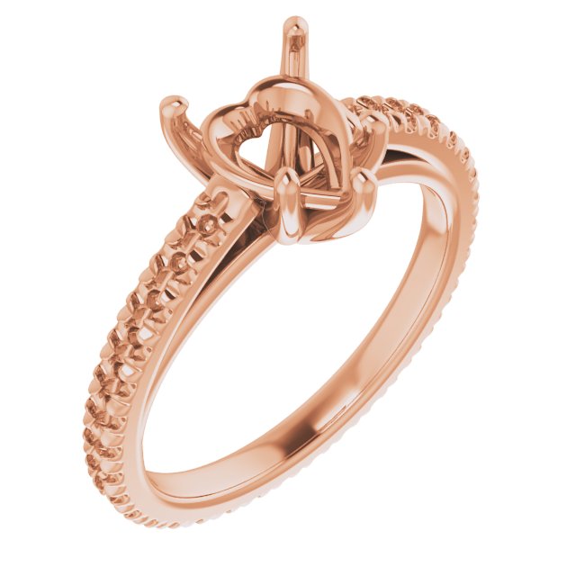 Accented Eternity-Style Engagement Ring