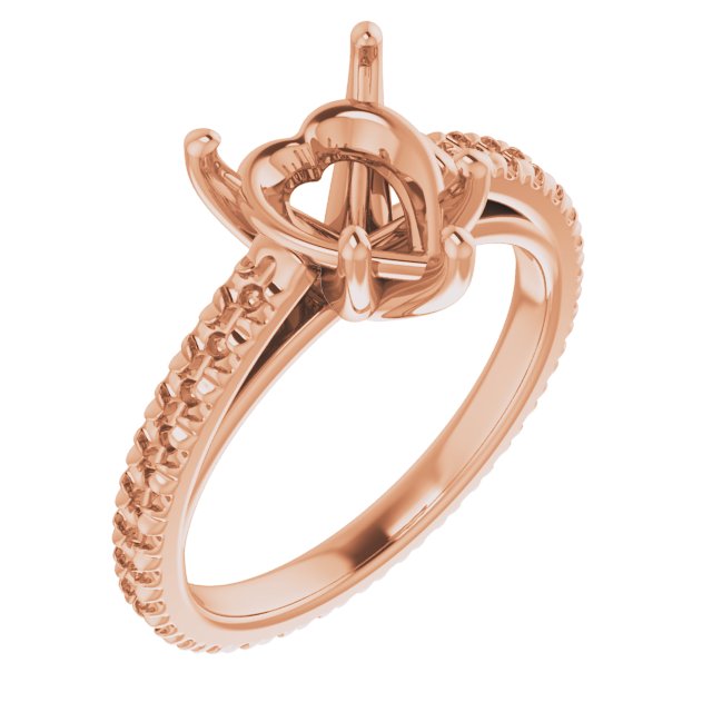 Accented Eternity-Style Engagement Ring