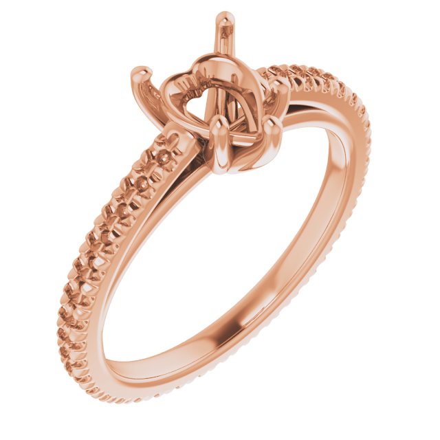 Accented Eternity-Style Engagement Ring