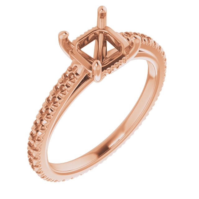 Accented Eternity-Style Engagement Ring