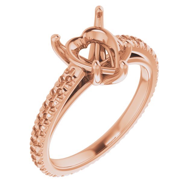 Accented Eternity-Style Engagement Ring