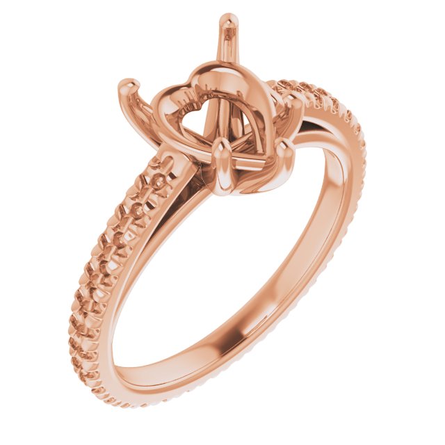 Accented Eternity-Style Engagement Ring