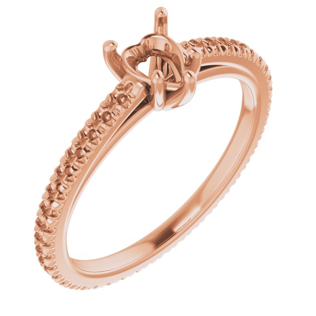 Accented Eternity-Style Engagement Ring