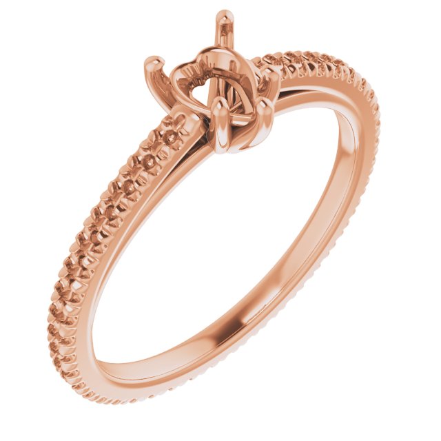 Accented Eternity-Style Engagement Ring