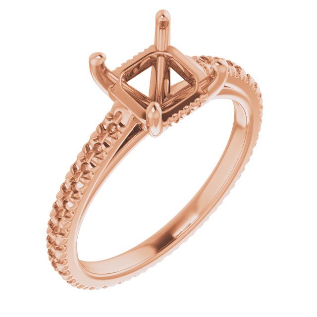 Accented Eternity-Style Engagement Ring