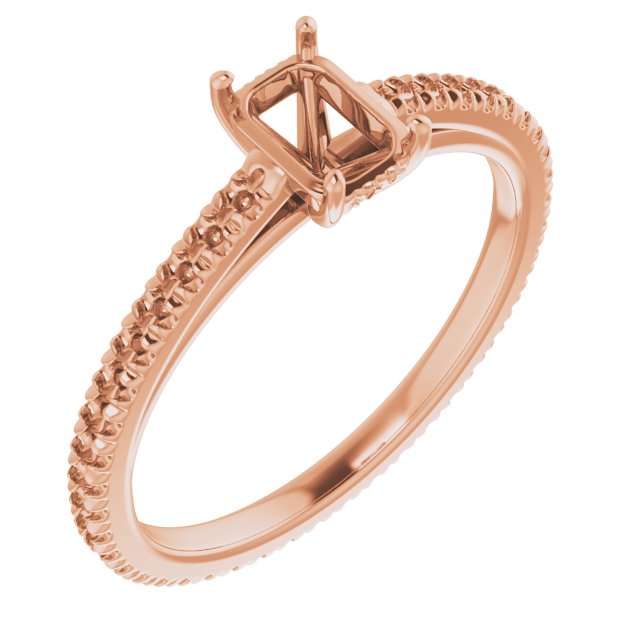 Accented Eternity-Style Engagement Ring