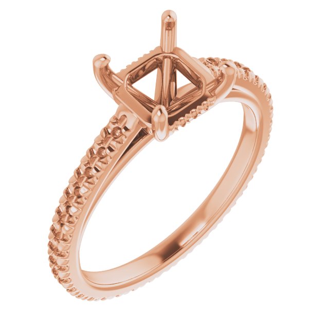 Accented Eternity-Style Engagement Ring