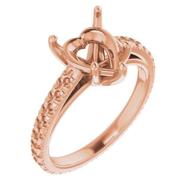 Accented Eternity-Style Engagement Ring