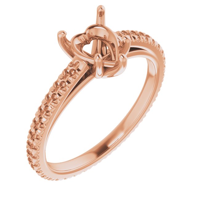 Accented Eternity-Style Engagement Ring