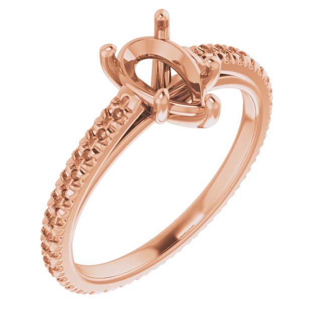 Accented Eternity-Style Engagement Ring
