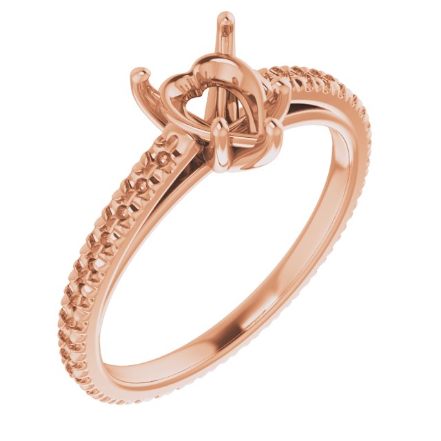 Accented Eternity-Style Engagement Ring