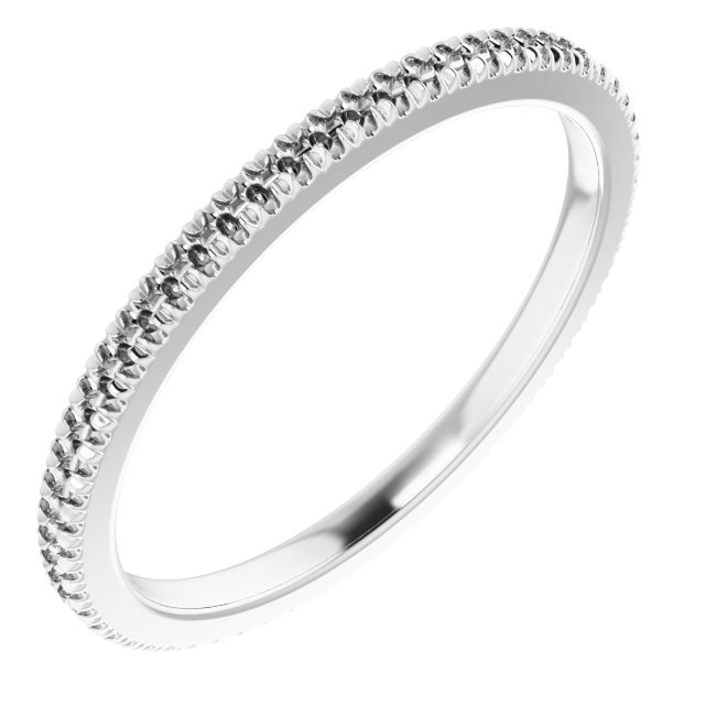 French-Set Eternity Band