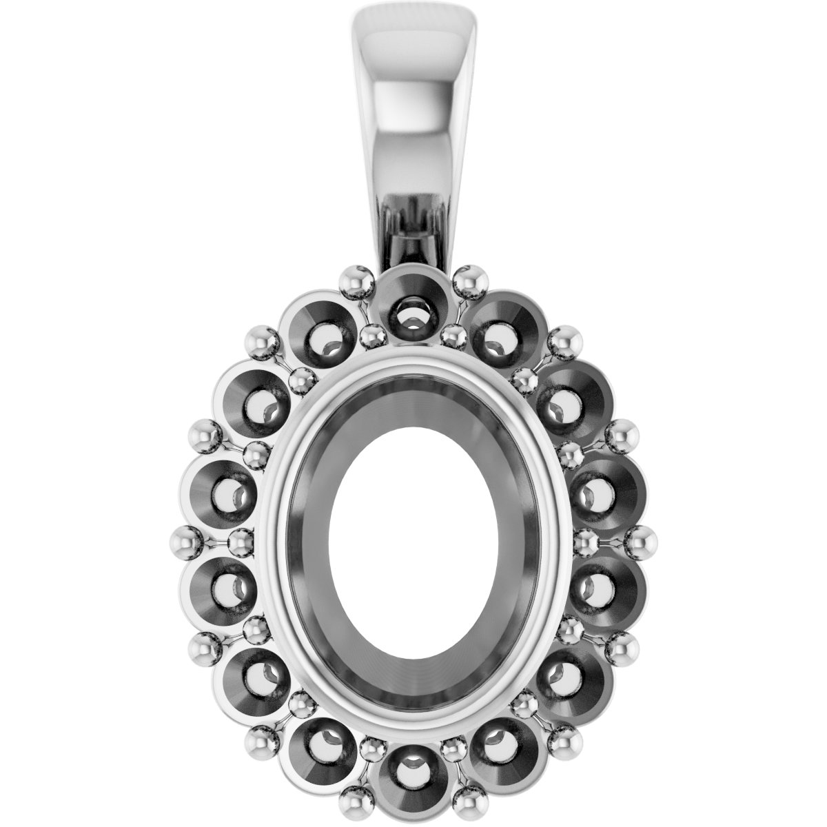 Halo-Style Pendant