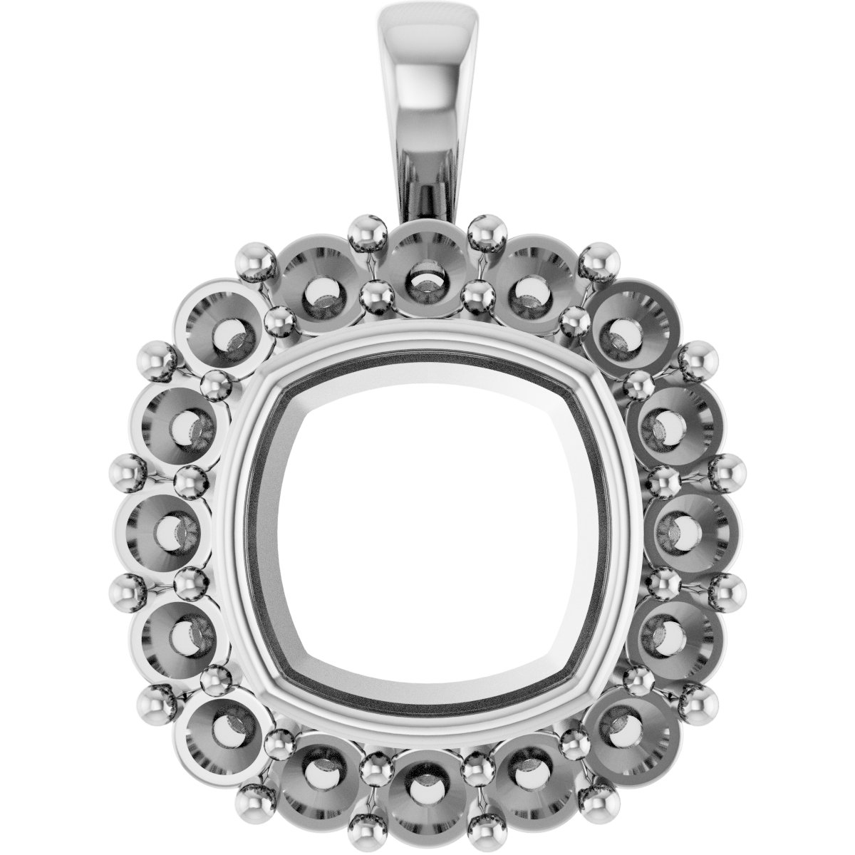 Halo-Style Pendant