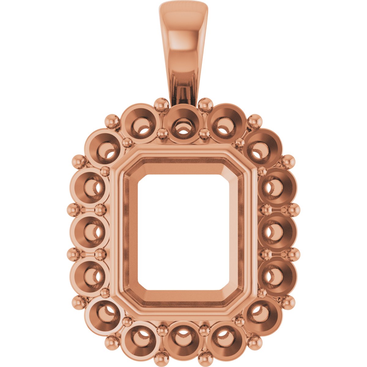 Halo-Style Pendant