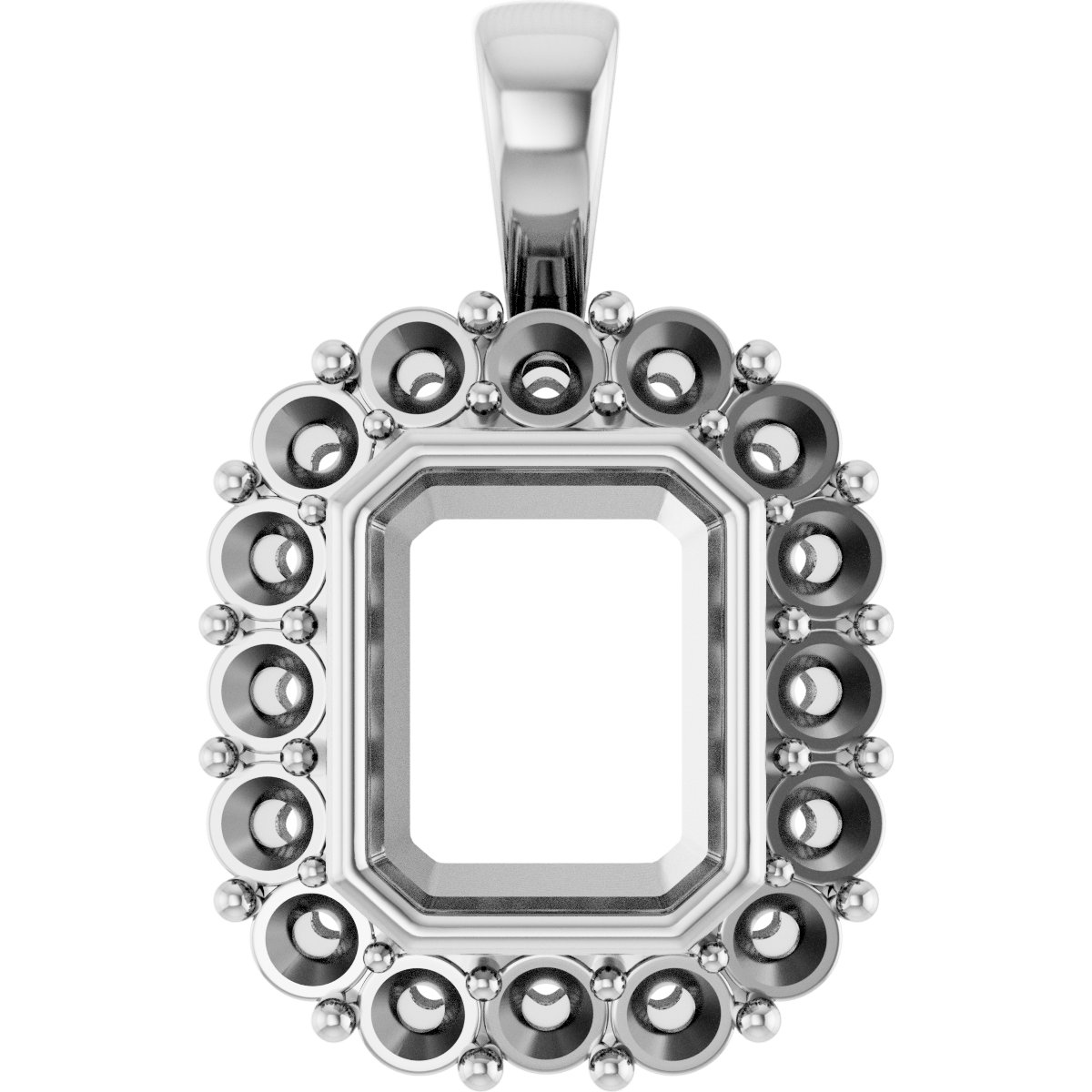 Halo-Style Pendant