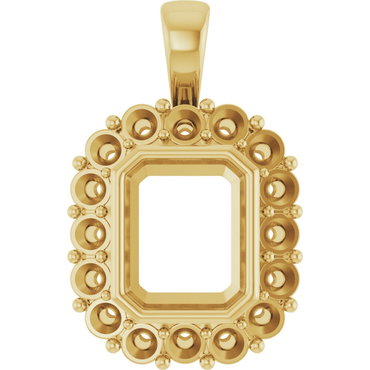 Halo-Style Pendant