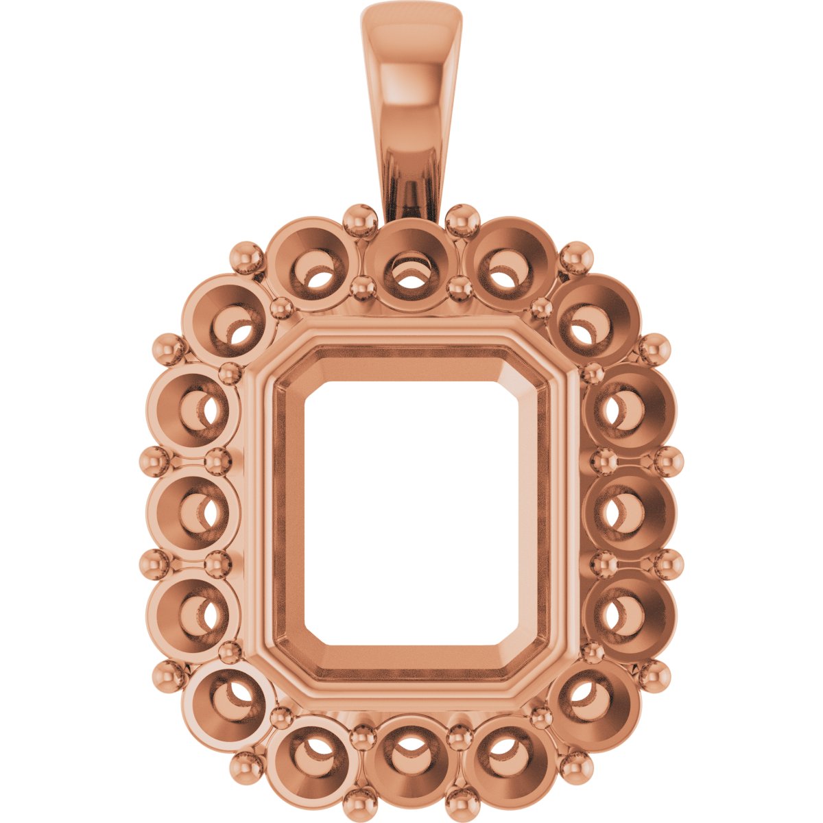 Halo-Style Pendant