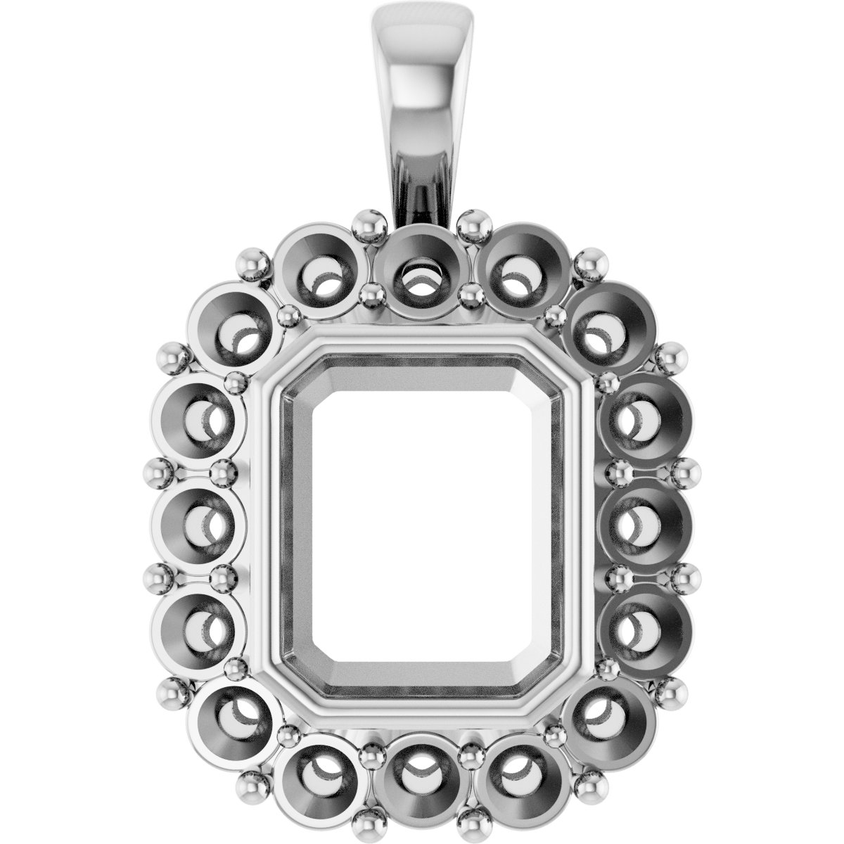 Halo-Style Pendant