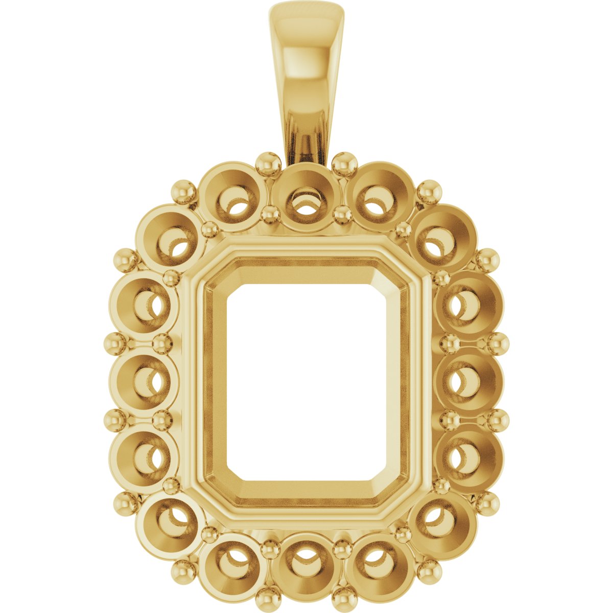 Halo-Style Pendant