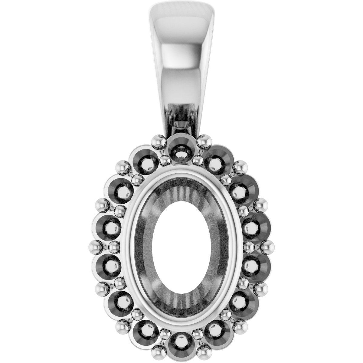 Halo-Style Pendant