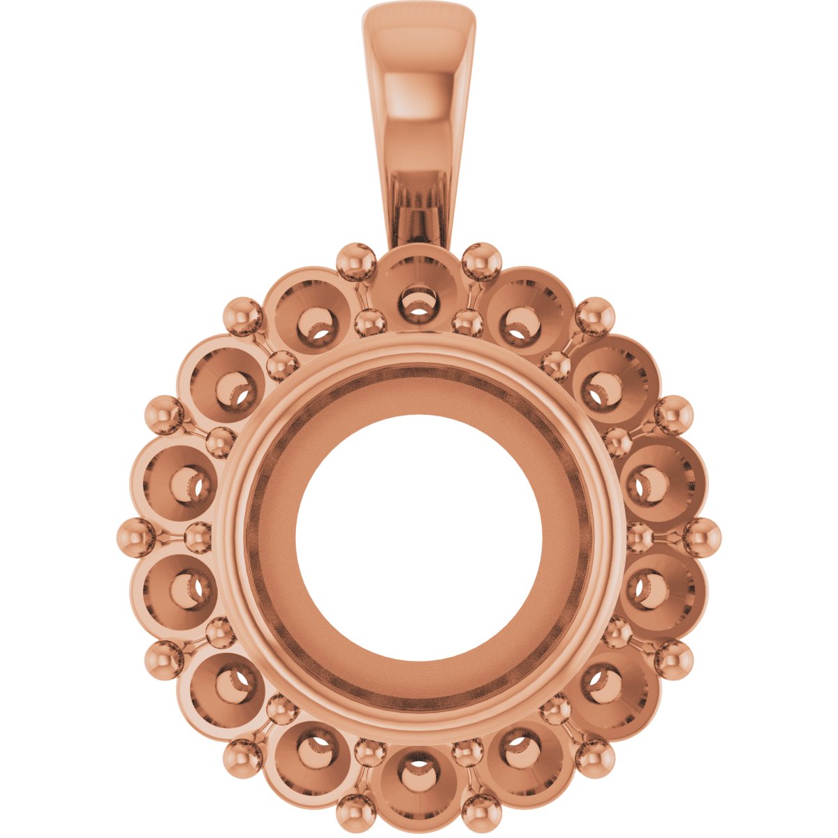 Halo-Style Pendant